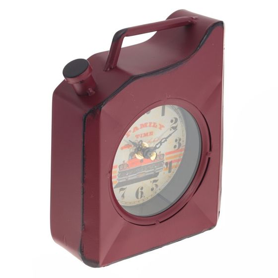 Часы настольные декоративные, Д14 Ш5 В17,5 см, (1хАА не прилаг.)