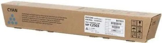 Картридж лазерный Ricoh MP C2503 841931 голубой (5500стр.) для Ricoh MP C2003/C2503/C2011SP/C2004/C2504
