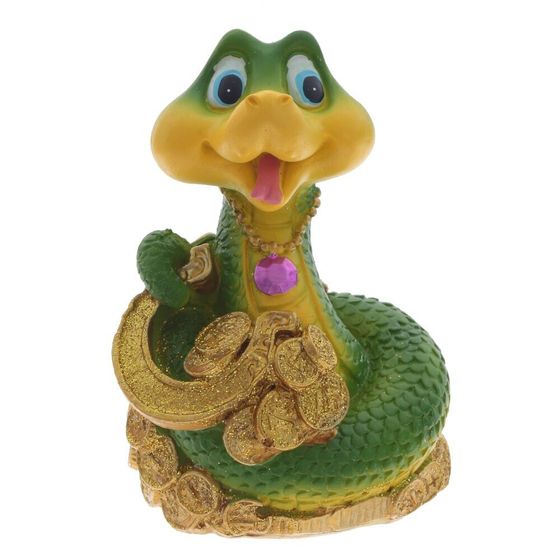 Копилка &quot;Змея&quot;, L7,5 W7 H10 см, 4в.