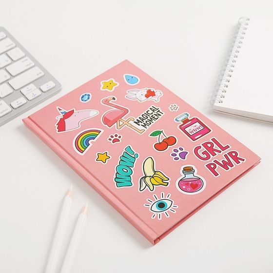 !Набор ежедневник 80 л и ручка GRL RWR