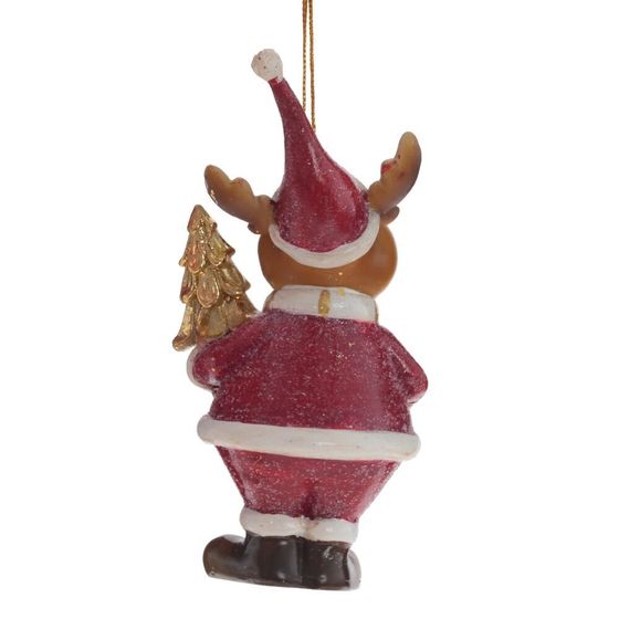 Изделие декоративное подвесное &quot;Олень&quot;, L5,5 W4 H11 см, 2в.