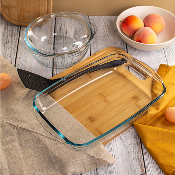 Набор посуды для запекания и выпечки 3пр с лопаткой LUNAR