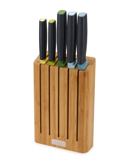 Joseph Joseph Elevate Knives Bamboo 5Pc Knife Set