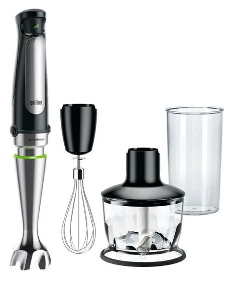 Блендер погружной Braun MQ7025 750Вт черный