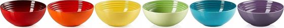 le creuset Le Creuset Signature Cereal Bowls Set of 6 Stoneware 16cm rainbow (79286168359006)