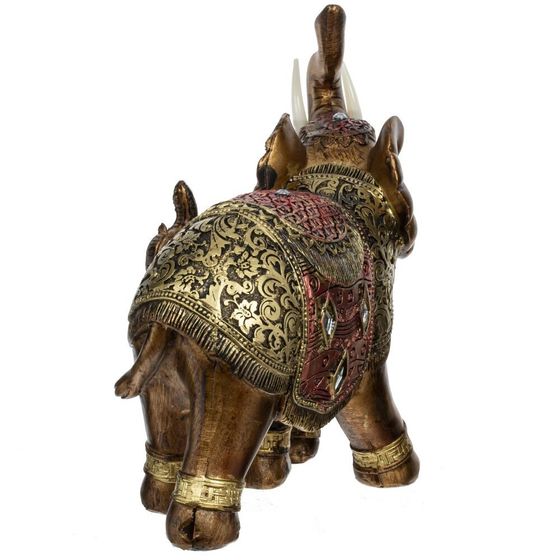 Фигурка декоративная &quot;Слоны&quot;, Д14,5 Ш8,5 В16 см