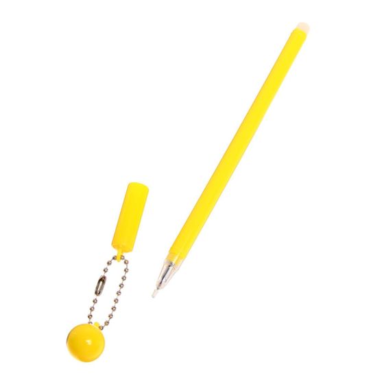 !09 Ручка гелевая-прикол (набор 3 штуки) &quot;Смайл&quot;, подвеска, МИКС