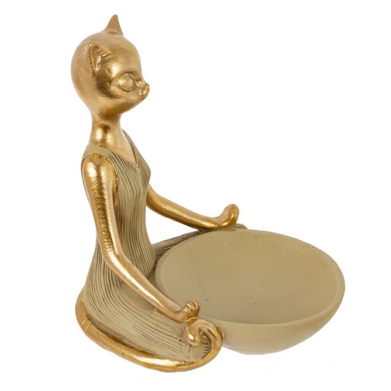 Фигурка декоративная &quot;Кошка&quot;, Д13 Ш14 В16 см