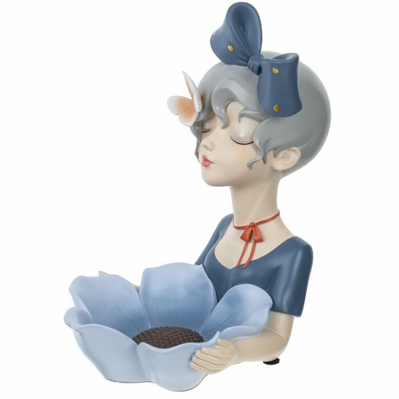 Фигурка декоративная &quot;Девочка&quot;, Д20 Ш22 В33 см