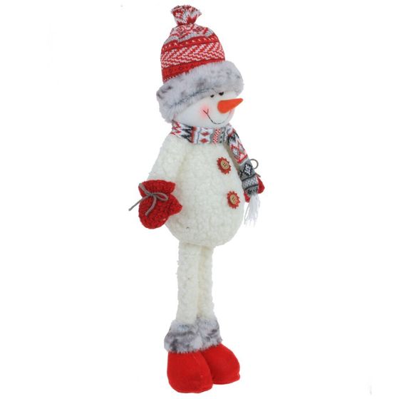 Игрушка набивная &quot;Снеговик&quot;, L22 W9 H66/45 см, 2в.