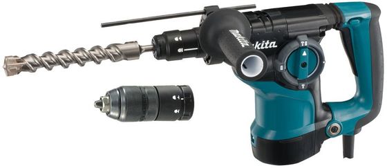 Перфоратор Makita HR2811FT 220Вт SDS+ уд.:2.9Дж (кейс)