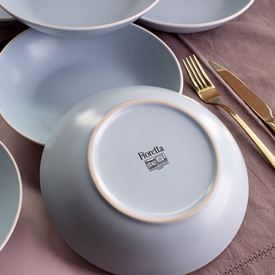 Тарелка суповая SCANDY BLUE 20.5см