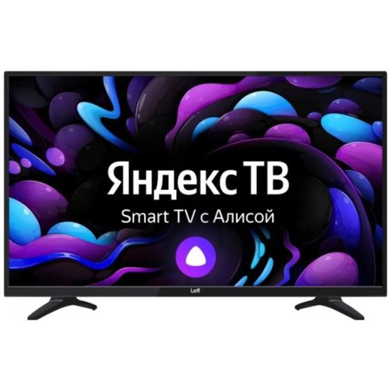 Телевизор LED 28&quot; Leff 28H550T черный SmartTV Яндекс.ТВ