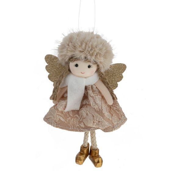 Изделие декоративное подвесное &quot;Ангел&quot;, L9 W4 H14,5 см, 4в.