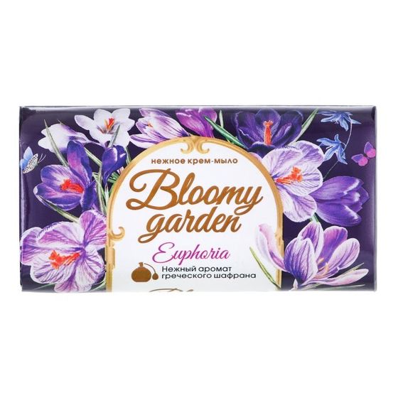 Крем-мыло твердое Bloomy garden &quot;Euphoria&quot;, 90 г