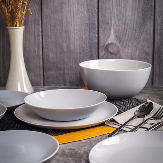 Столовый набор 19 предметов ДИВАЛИ ГРАНИТ