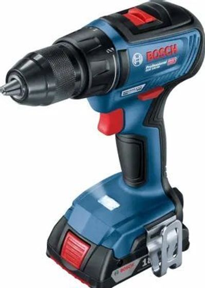 Дрель-шуруповерт аккумуляторная Bosch GSR 18V-50 18В 2АКБ 2Ач и ЗУ (кейс) (06019H5000)