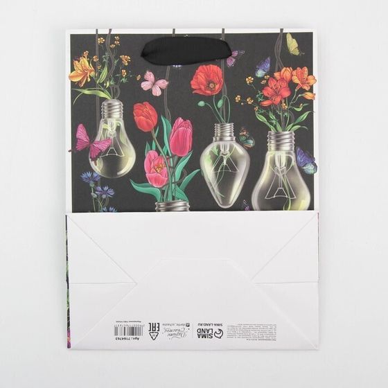 !Пакет ламинированный 2 штуки вертикальный «Чудо», MS 18 × 23 × 10 см.