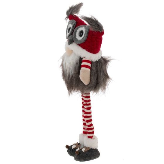 Игрушка набивная &quot;Гном&quot; (телескоп ноги), L17 W10 H48/27 см