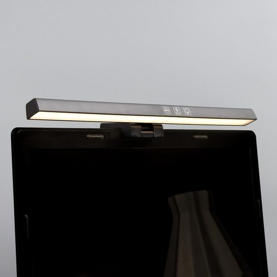 Светильник для монитора &quot;Люкс&quot; LED 5Вт 3000К-6000К 249Лм Ra85 USB черный 8,3х2,9х33см