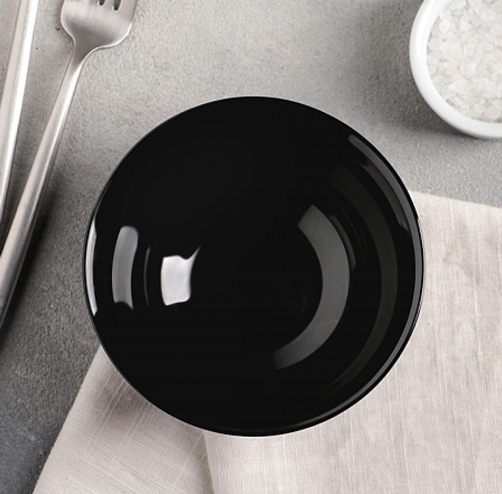 Салатник КАРИН 12см черный