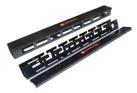 Кабельный органайзер Горизонтальный Lanmaster LAN-ORG/CVP-1U односторонний пальцы 1U шир.:19&quot; глуб.:44мм