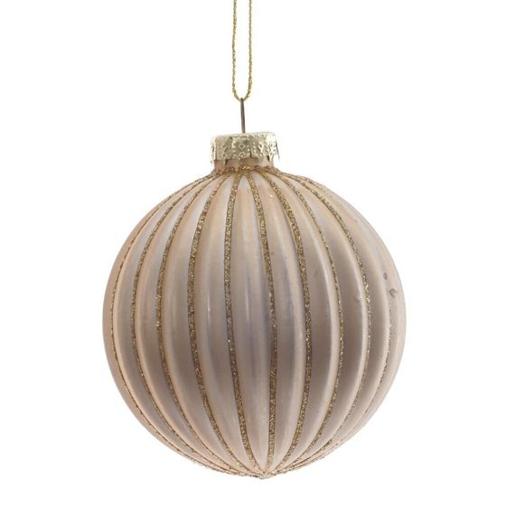 Украшение новогоднее &quot;Шар&quot;, L8 W8 H10 см, 3в.