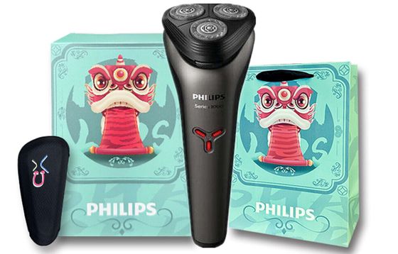 PHILIPS S1213/02 Swivel Type Razors Wash All Over The Body Electric Imported Triple Blade USB Charging Fast Charging