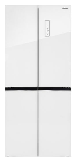 Холодильник NordFrost RFQ 450 NFGW inverter белый (Side-by-Side)