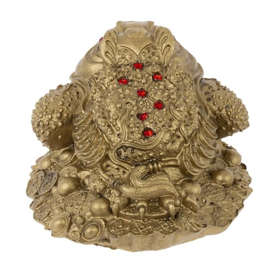 Фигурка декоративная &quot;Лягушка денежная&quot;, L9 W8,5 H6,5 см