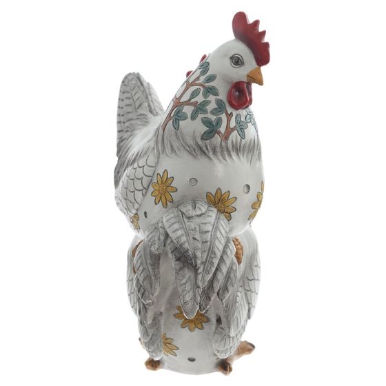 Фигурка декоративная &quot;Петух с курицей&quot;, L23 W11,5 H26 см