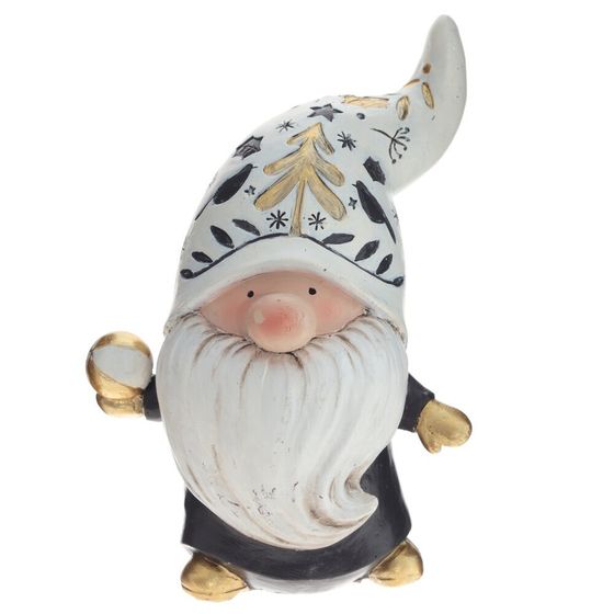 Фигурка декоративная &quot;Гном&quot;, L12 W10 H16 см, 2в.