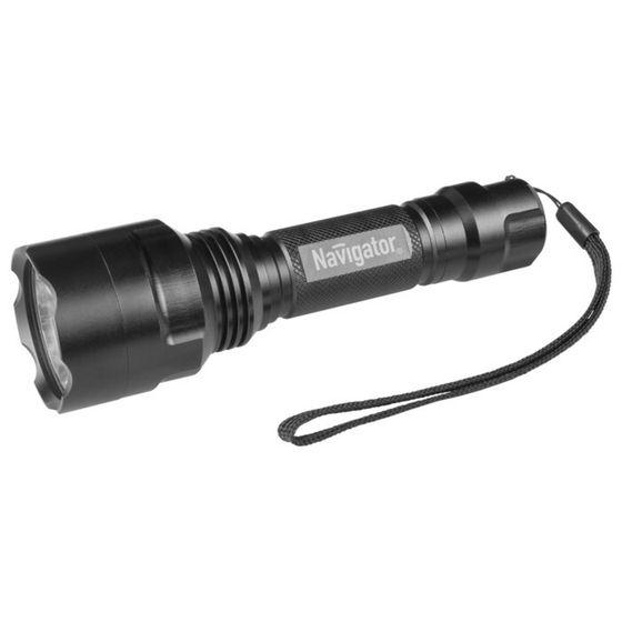 Фонарь аккумуляторный 71 583 NPT-P03-18650 1 CREE LED 10Вт аккум. 4В 2А.ч алюм. NAVIGATO