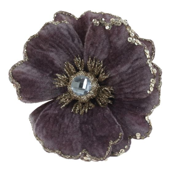 Изделие декоративное &quot;Цветок&quot; (на клипсе), L14 W14 H9 см