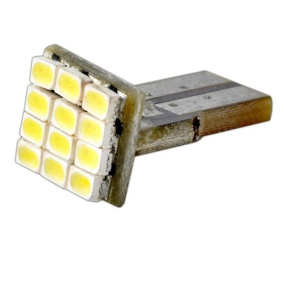 Лампа светодиодная Skyway T10 (W5W), 12 В, 12 SMD диодов, без цоколя, S08201108