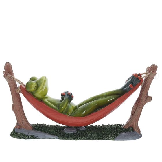 Фигурка декоративная "Лягушка", L20 W4,5 H9,5 см