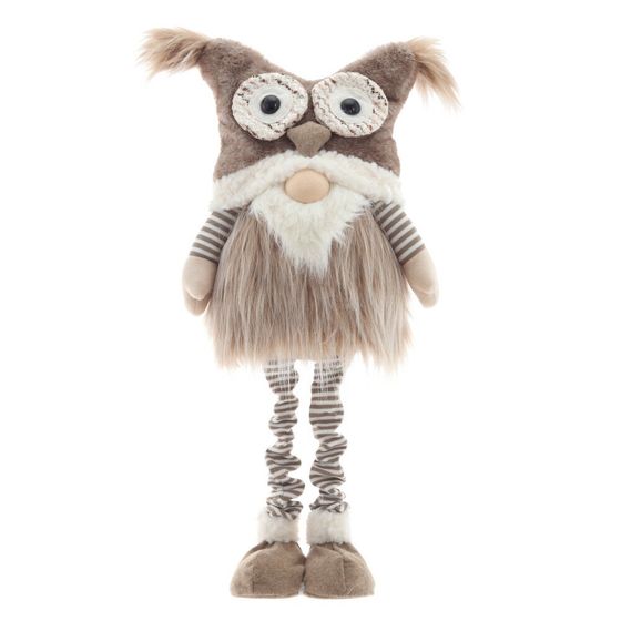 Игрушка набивная &quot;Гном&quot; (телескоп ноги), L30 W16 H47/84 см