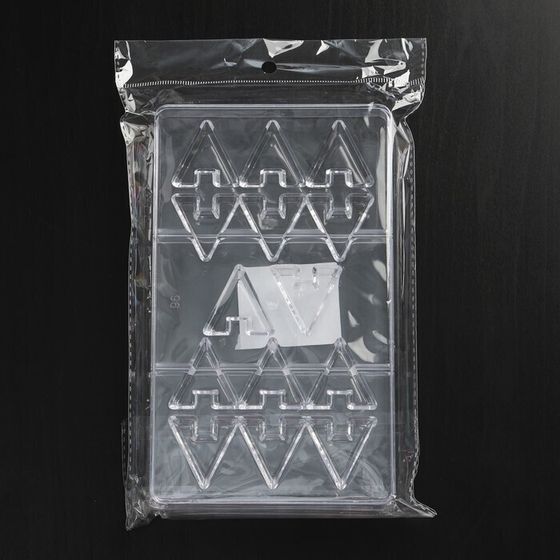 !09 Комплект из 2-х штук - Форма для шоколада и конфет «Хеопс», 14 ячеек, 20×12×2,5 см