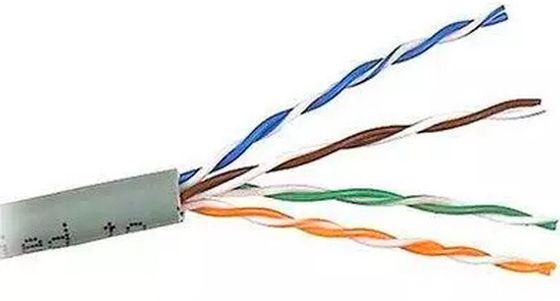 Витая пара Lanmaster LAN-6EUTP-LSZH-GY кат.6 U/UTP 4X2 LSZH внутренний 305м серый