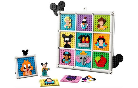 LEGO Disney Collection Disney Classic Animation 100th Anniversary Building Blocks 1022 шт. 43221