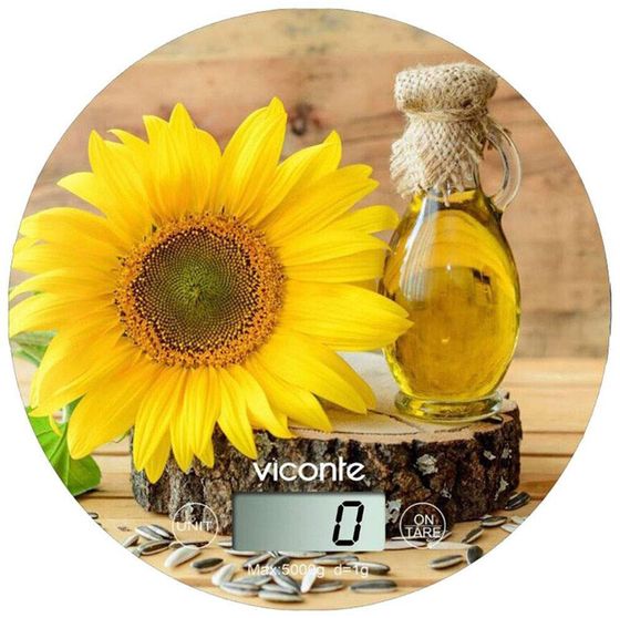 Весы кухонные Viconte VC-520-03 5кг рисунок