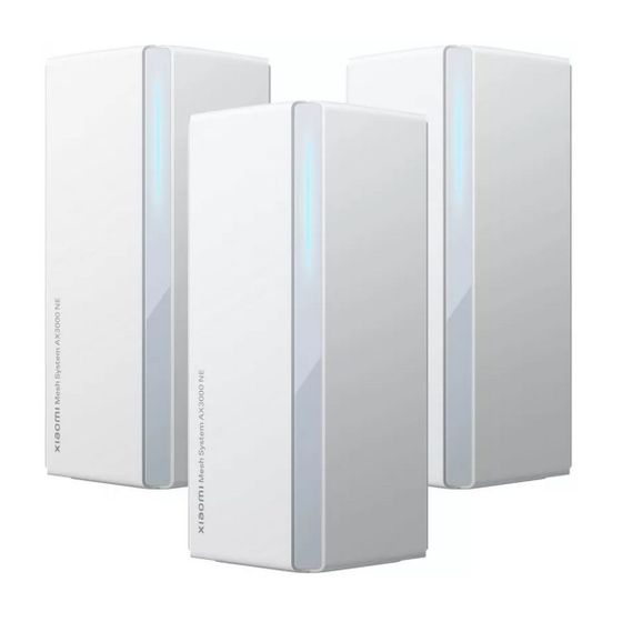 Mesh-система Xiaomi AX3000 NE AX3000 10/100/1000BASE-TX белый (упак.:3шт) (DVB4487GL)