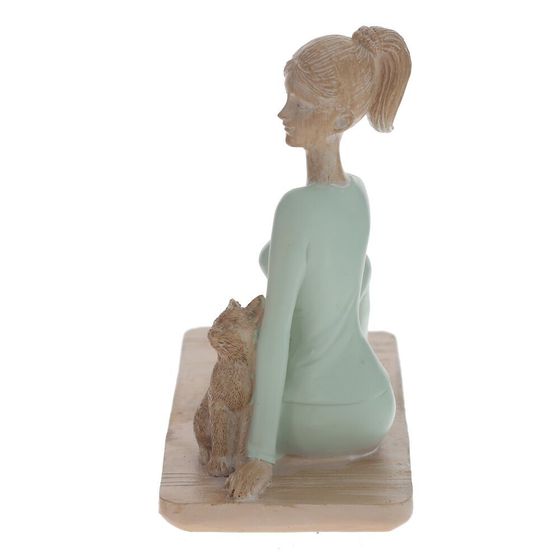 Фигурка декоративная &quot;Девушка&quot;, Д18,5 Ш7 В13,5 см