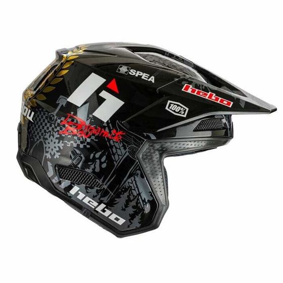 HEBO Zone Pro Toni Bou Ltd. Edition 34 open face helmet