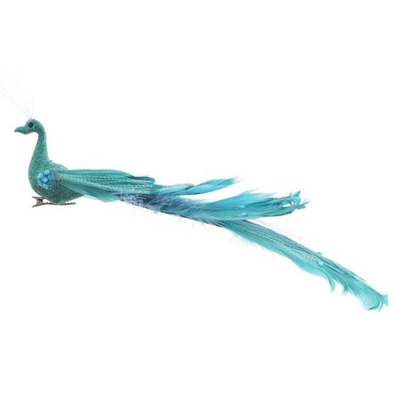 Изделие декоративное &quot;Павлин&quot;, L27,5 W7 H6,5 см, 2в.