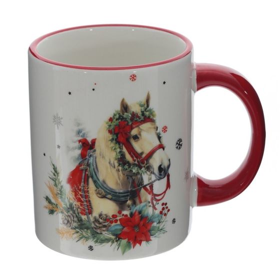 Кружка &quot;Лошадь&quot;, 250 мл, L11 W7,5 H9 см