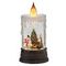 Изделие декоративное &quot;Свеча&quot; (подсвет, муз, вьюга, 3хААА н/п +USB), L12,5 W8 H25 см