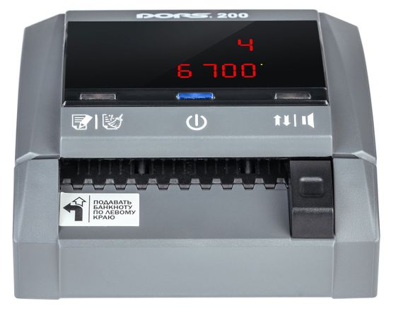 Детектор банкнот Dors 200 FRZ-041627 автоматический рубли