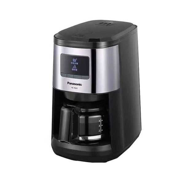 Panasonic Coffee Machines American Fully Automatic Home Use Grind And Cook Keep Warm Dual-Use Bean Pink NC-R601