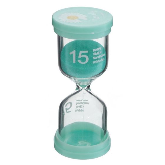 Часы песочные, Д4,5 Ш4,5 В10,5 см, 4в.